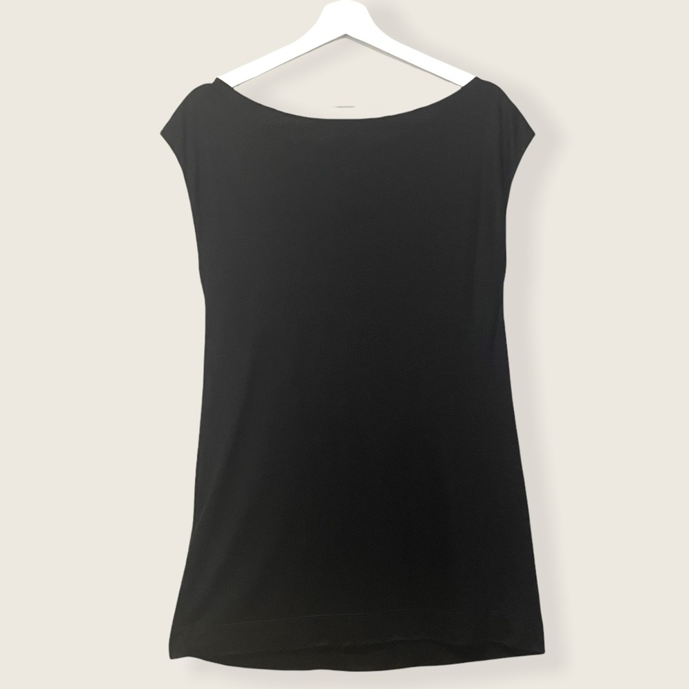 Love Moschino - Draped Bow Tank - Black - Size 8 - Picture 2 of 7